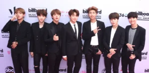 BTS during the 2017 Billboard Music Award