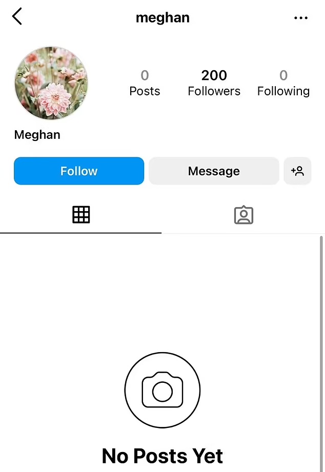 Meghan Markle News today instagram account 