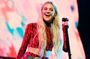 Kelsea Ballerini performs a song