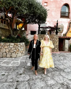 Rebel Wilson on a vacation in Italy with her girlfriend