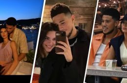 Devin Booker and Kendall Jenner amid reports of his Instagram unfollow and rumors surrounding her relationship with Bad Bunny.