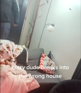 Man breaks into wrong house in Reddit video,