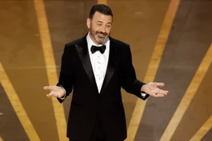 Jimmy Kimmel host at the Oscars 2023.