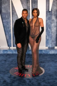 Ciara and Russell Wilson at the Oscars 2023.