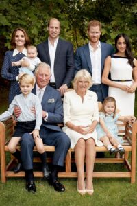 The royal family together