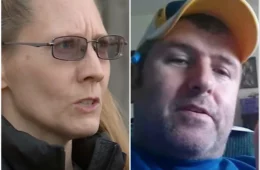 woman finds husband in closet