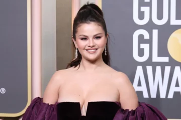 Selena Gomez attends the 80th Annual Golden Globe Awards at The Beverly Hilton on January 10, 2023.