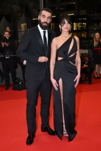 Dua Lipa and Romain Gavras at Cannes Film Festival