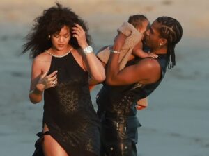 Rihanna Asap Rocky and Baby