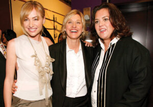 Portia de Rossi, Ellen DeGeneres and Rosie O’Donnell