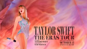 Official poster for Taylor Swift Eras Tour Concert Film