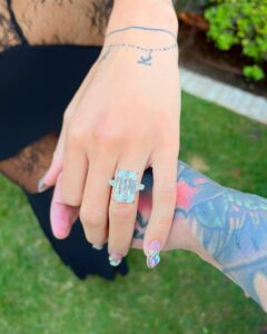 Noella Bergener's engagement ring