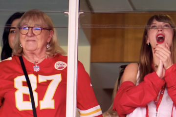 donna kelce and tayor swift