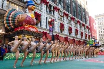Rockettes at Macy's Parade