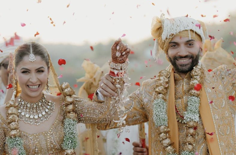Malvika Raaj Got married In Goa