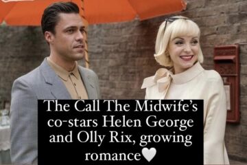 The Call The Midwife's costars Helen George and Olly Rix, growing romance