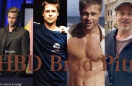 Happy Birthday to Brad Pitt at 60