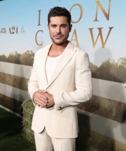 The Iron Claw star Zac Efron received the Hollywood Walk of Fame, honoring Matthew Perry during the Ceremony