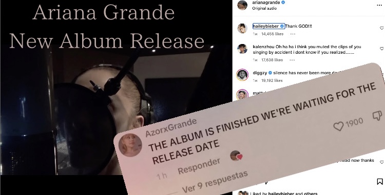 Ariana Grande's new album release