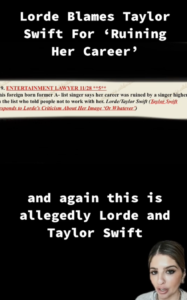 Did Taylor Swift Ruin Lorde's Career?