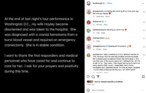 Derek Hough Wife Surgery Update Is She Okay?