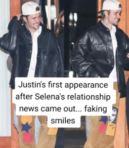 Is Justin Bieber Jealous Of Selena Gomez Benny Blanco Relationship Fakes Smile