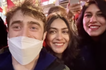 Bollywood Star Mrunal Thakur Experiences Magical Moment With Harry Potter in New York City