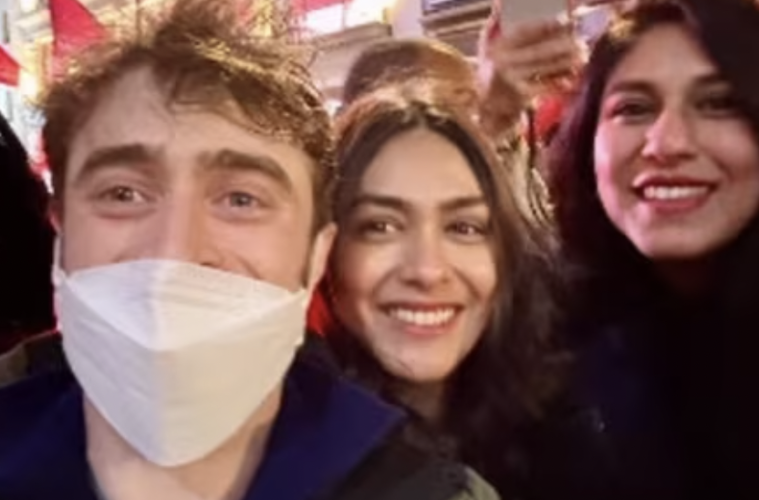 Bollywood Star Mrunal Thakur Experiences Magical Moment With Harry Potter in New York City