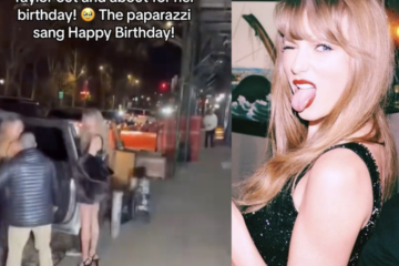 Taylor Swift Birthday Paparazzi Singing Video Watch
