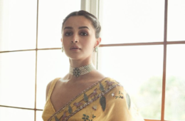 Alia Bhatt Dazzles In Yellow Saree And Unveils Stunning New Hair