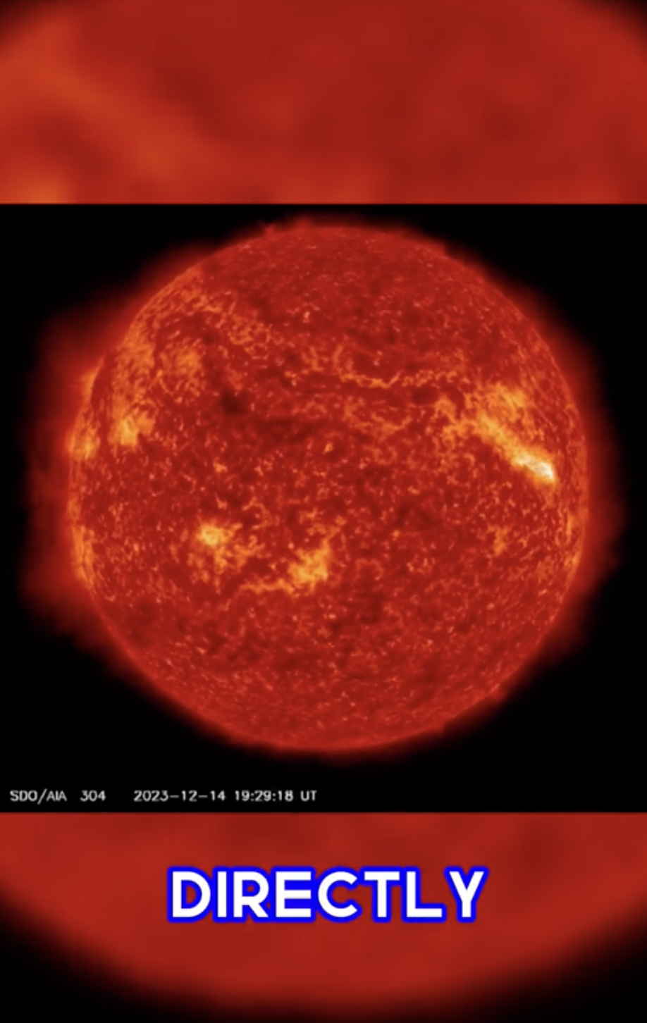 What happens during a solar flare 