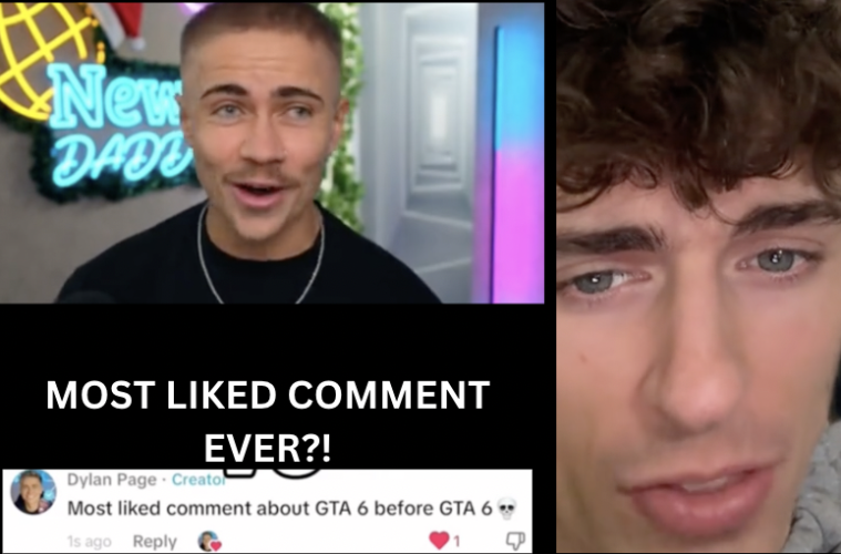 Dylan Page TikTok GTA 6 Comment Most Liked In Social Media History?