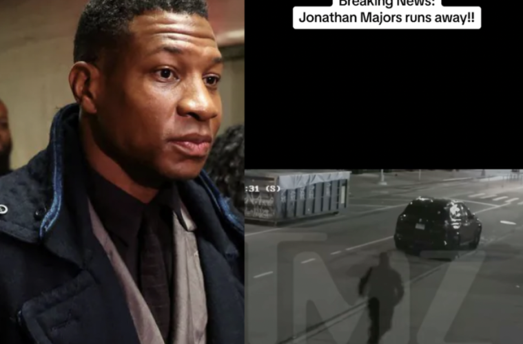 Jonathan Majors Running Video