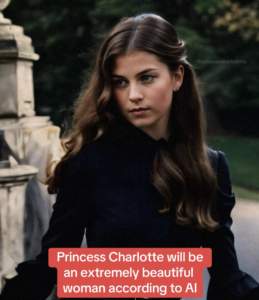 What Will Princess Charlotte Look Like When She's Older AI Video