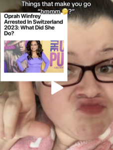 Oprah Arrested