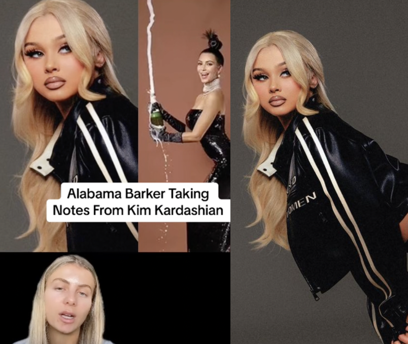 Alabama Barker Instagram Post Cupcake Copying Kim Kardashian?