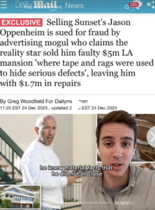 Jason Selling Sunset Sued For Fraud Explained