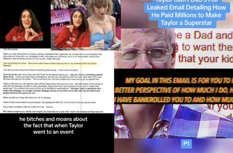 Taylor Swift Dad Email Exposed Leaked