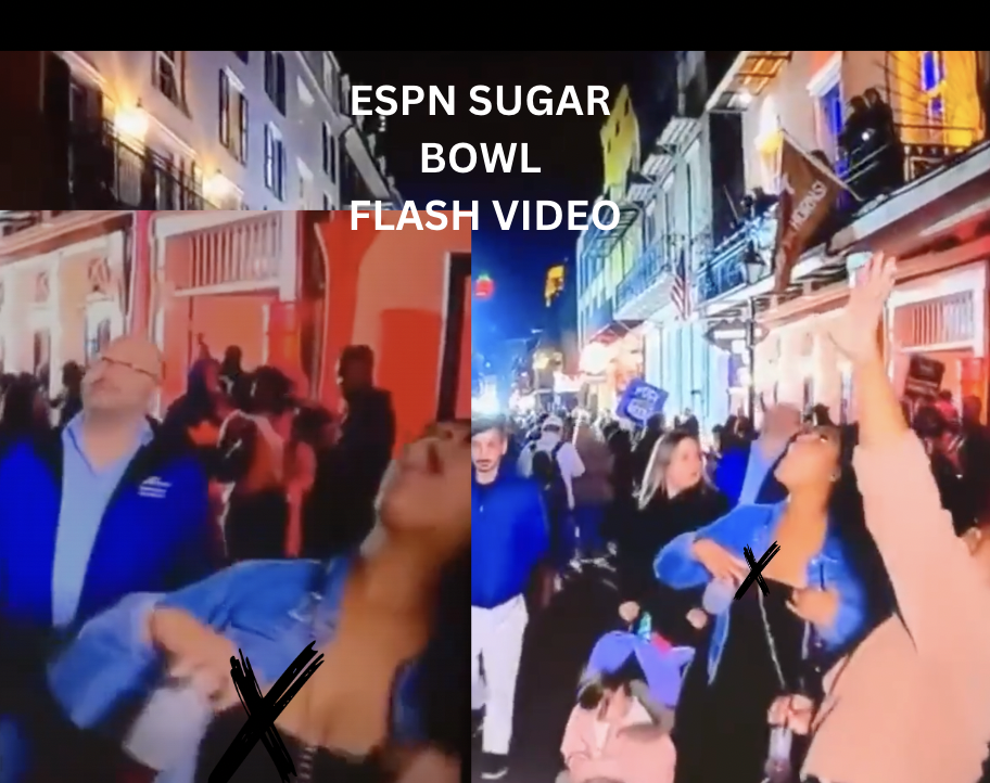 Sugar Bowl Breast 2024 ESPN Flash Video Viral