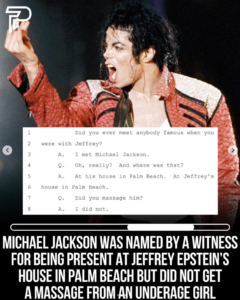 Michael Jackson Jeffrey Epstein