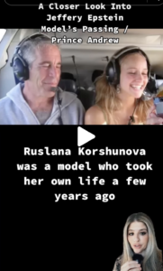 Ruslana Korshunova Death