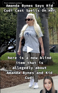 Amanda Bynes Kid Cudi