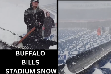 Buffalo Bills Stadium Snow