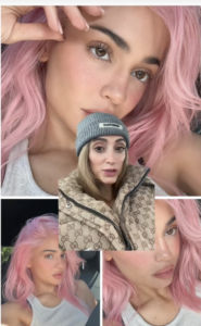 Kylie Jenner Pink Hair