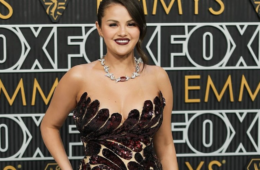 Selena Gomez Emmy Dress Oscar De La Renta Gown