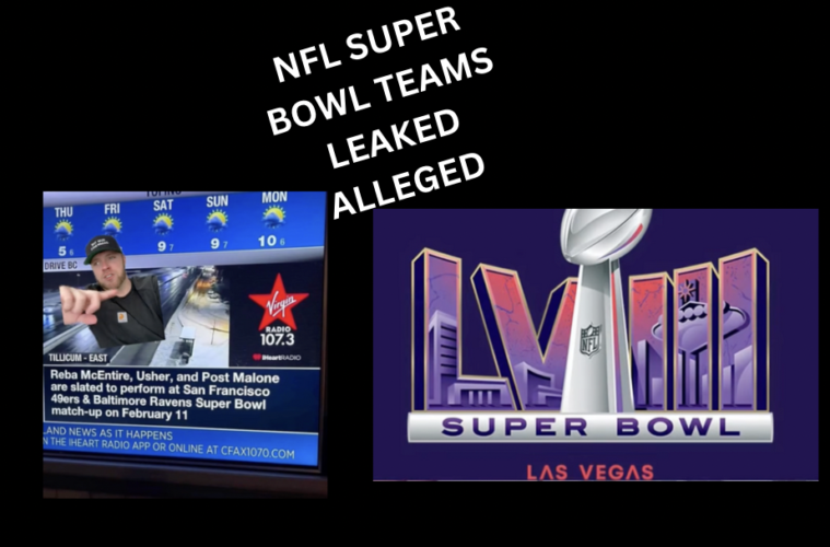 Did The NFL Just Reveal Super Bowl Teams Match Up Leaked Alleged