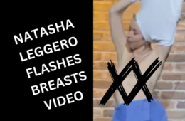 Natasha Leggero Video Flashes Breasts Exposed