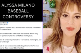 What Is Alyssa Milano Fundraiser Baseball Controversy Response