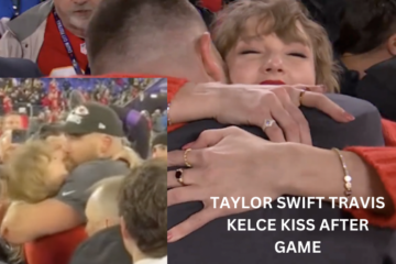 Taylor Swift Travis Kelce Kiss Chiefs Game Win Video