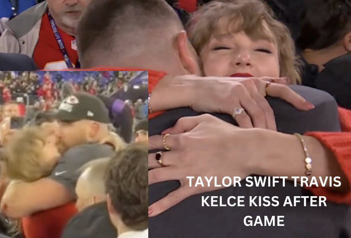 Taylor Swift Travis Kelce Kiss Chiefs Game Win Video